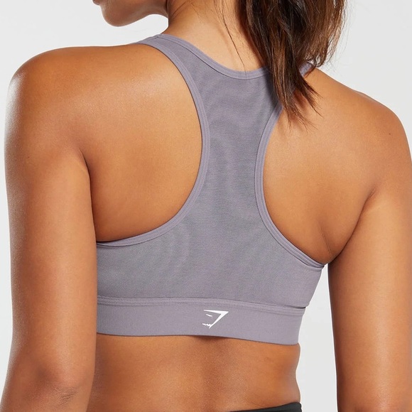 Gymshark Lightweight High Support Sports Bra - Fog Purple - Extra Large - Picture 3 of 3